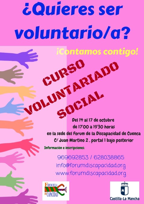 Cartel curso voluntariado Small